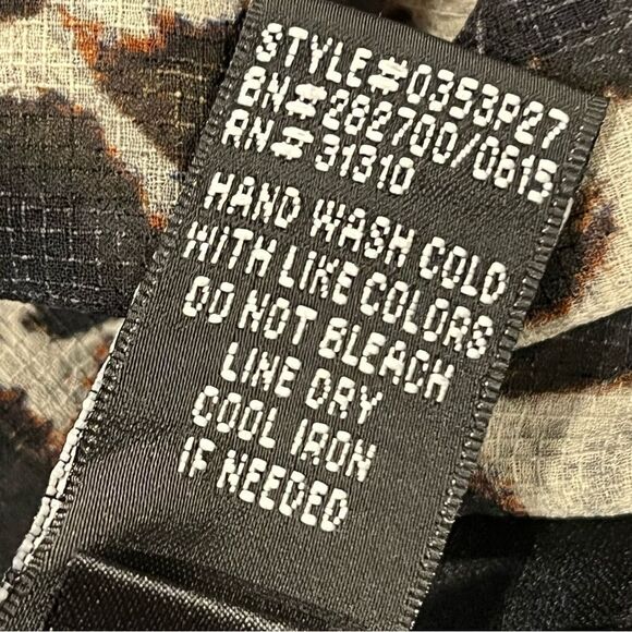 Animal print short sleeve loose fit dress - Picture 8 of 12